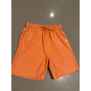 Tommy Bahama Active Kids Orange Shorts Elastic Waist‎ Casual boys size 8